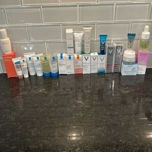 📦 23 RANDOM BRAND NEW SKINCARE BUNDLE Vichy, La Roche-Posay,Sulwhasoo, ECT